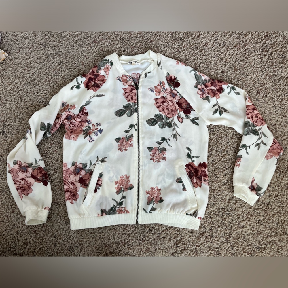 Light Floral Jacket